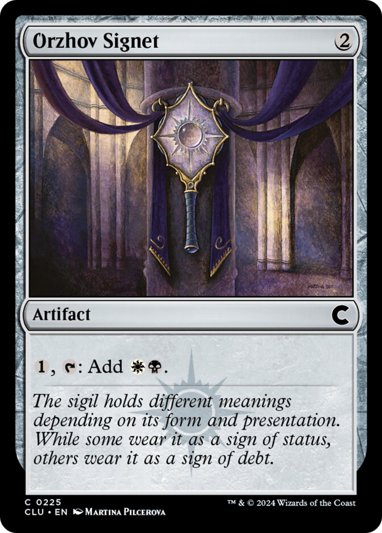 Orzhov Signet [Ravnica: Clue Edition] | Gear Gaming Fayetteville