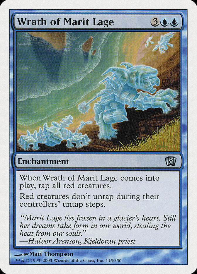 Wrath of Marit Lage [Eighth Edition] | Gear Gaming Fayetteville