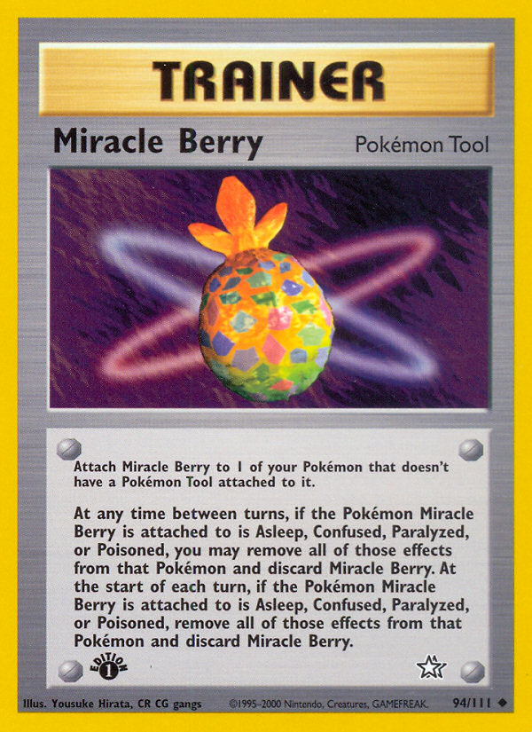 Miracle Berry (94/111) [Neo Genesis 1st Edition] | Gear Gaming Fayetteville