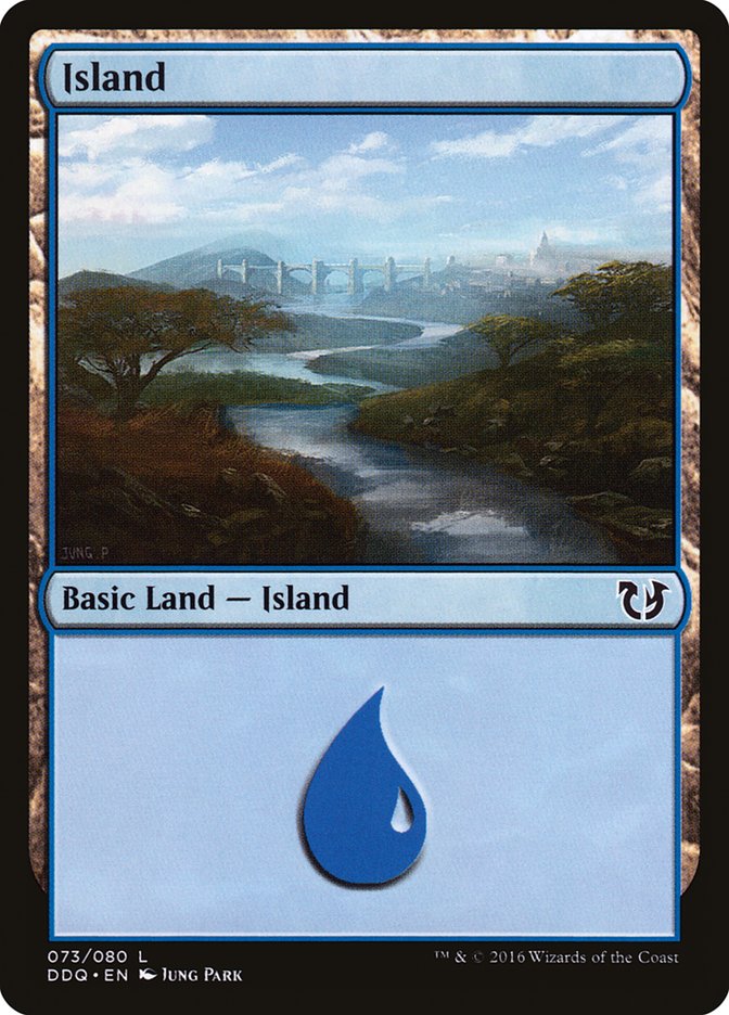 Island (73) [Duel Decks: Blessed vs. Cursed] | Gear Gaming Fayetteville