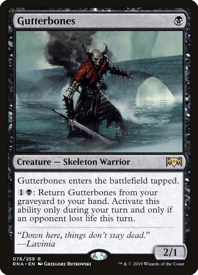 Gutterbones [Ravnica Allegiance] | Gear Gaming Fayetteville