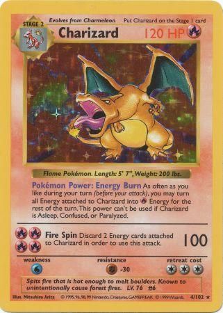 Charizard (4/102) [Base Set Shadowless Unlimited] | Gear Gaming Fayetteville