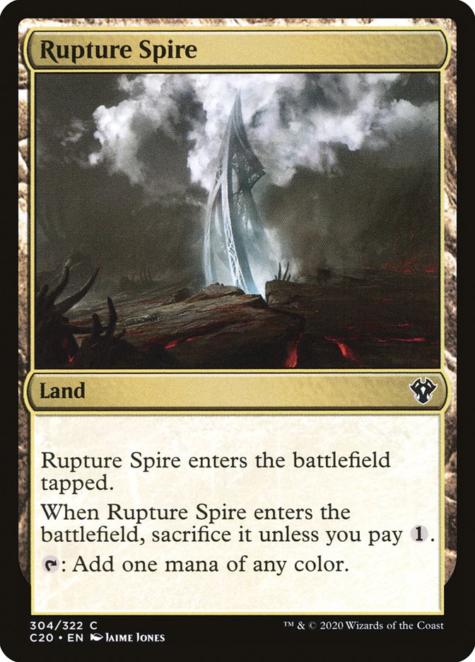 Rupture Spire [Commander 2020] | Gear Gaming Fayetteville