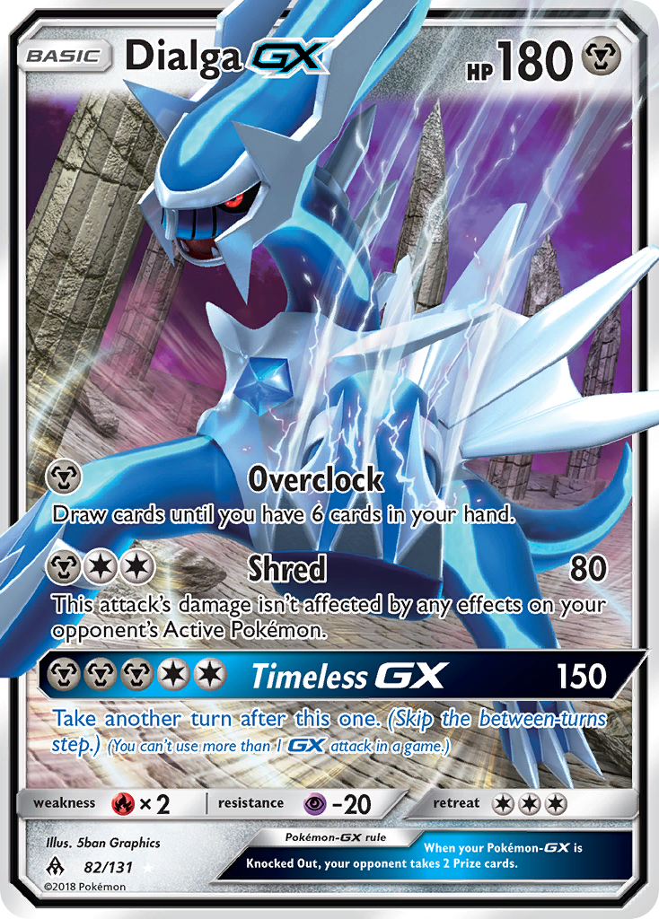 Dialga GX (82/131) [Sun & Moon: Forbidden Light] | Gear Gaming Fayetteville