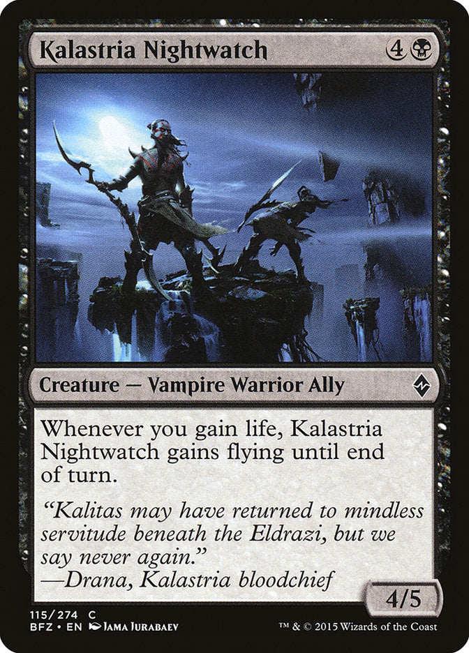 Kalastria Nightwatch [Battle for Zendikar] | Gear Gaming Fayetteville