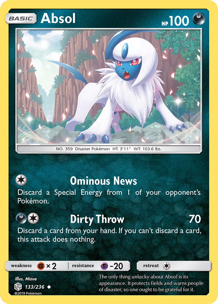 Absol (133/236) [Sun & Moon: Cosmic Eclipse] | Gear Gaming Fayetteville