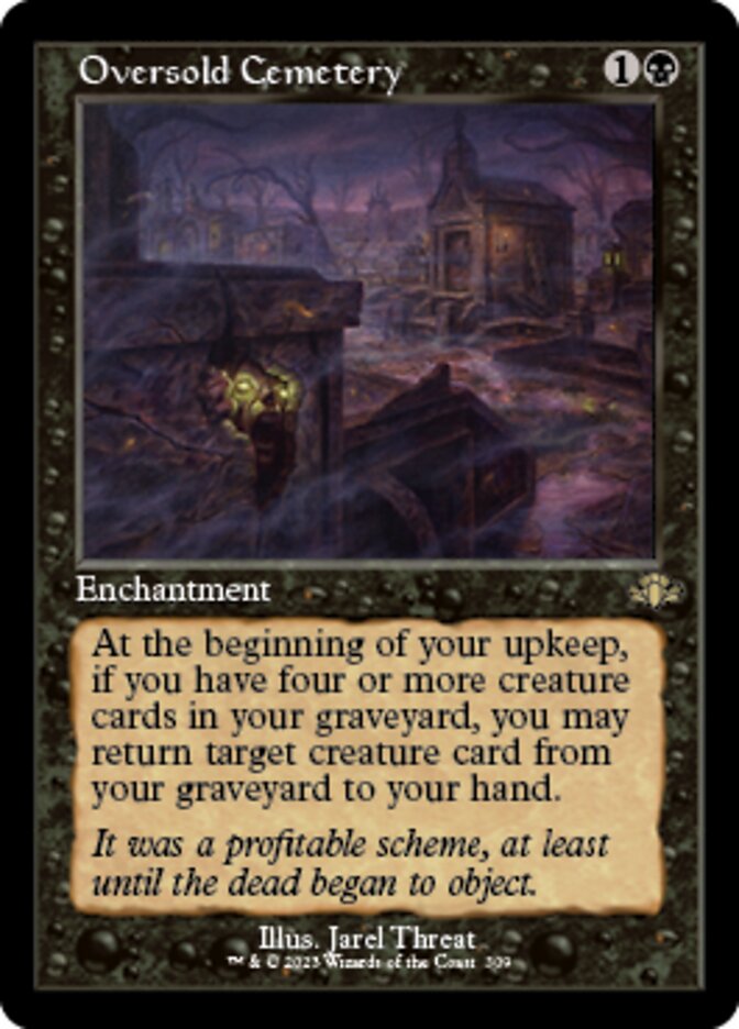 Oversold Cemetery (Retro) [Dominaria Remastered] | Gear Gaming Fayetteville