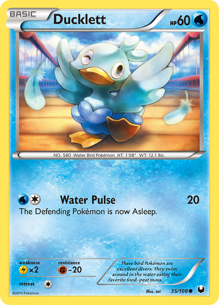 Ducklett (35/108) [Black & White: Dark Explorers] | Gear Gaming Fayetteville