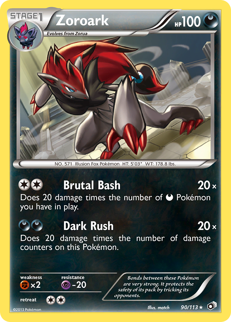 Zoroark (90/113) [Black & White: Legendary Treasures] | Gear Gaming Fayetteville