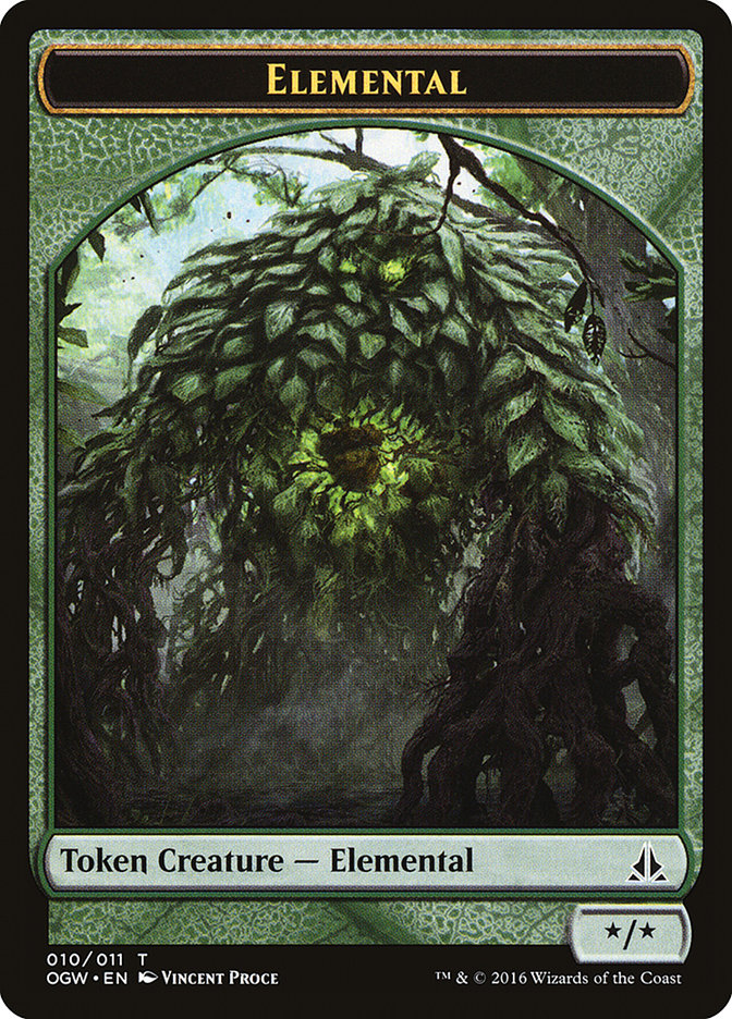 Elemental Token (010/011) [Oath of the Gatewatch Tokens] | Gear Gaming Fayetteville