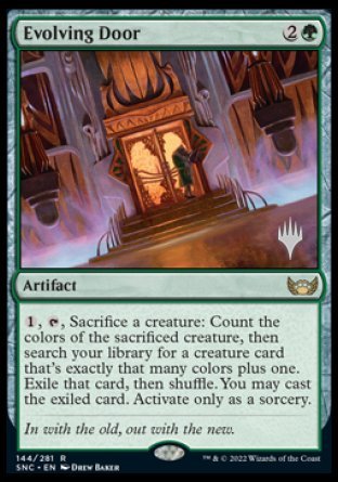 Evolving Door (Promo Pack) [Streets of New Capenna Promos] | Gear Gaming Fayetteville