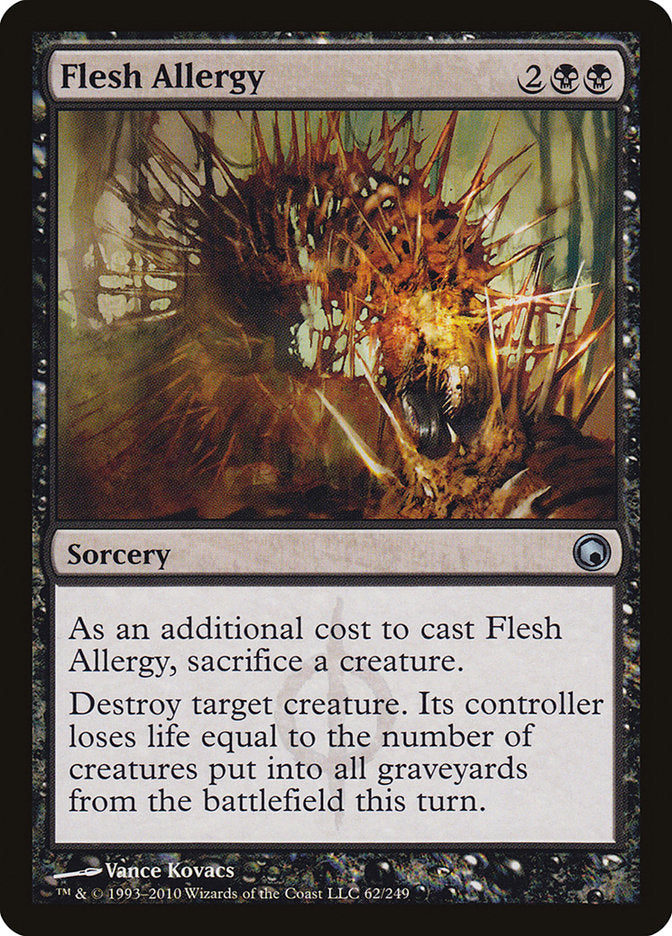 Flesh Allergy [Scars of Mirrodin] | Gear Gaming Fayetteville