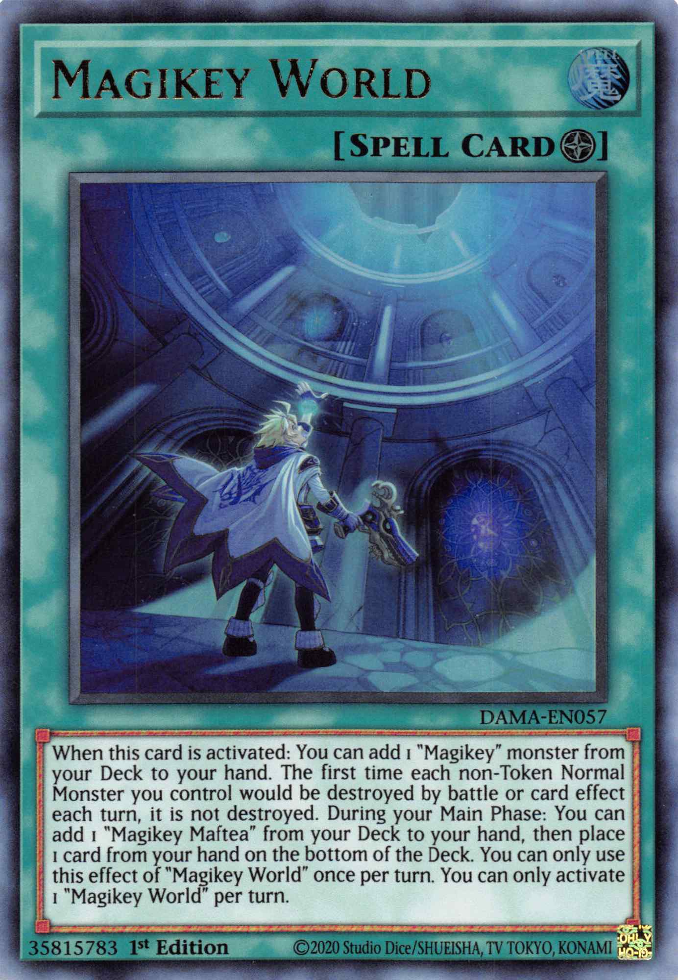Magikey World [DAMA-EN057] Ultra Rare | Gear Gaming Fayetteville