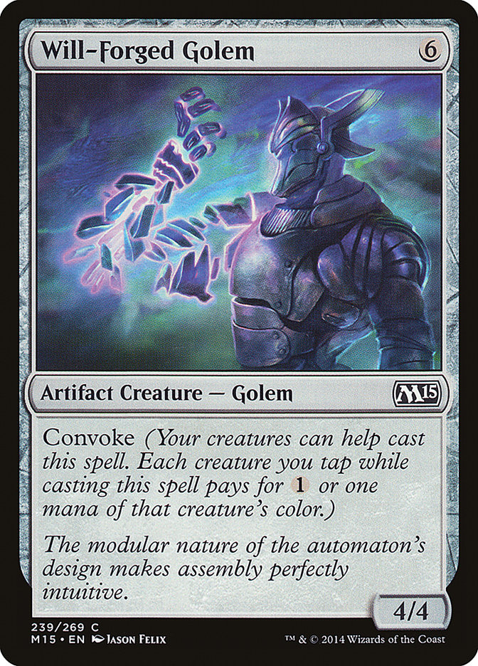 Will-Forged Golem [Magic 2015] | Gear Gaming Fayetteville