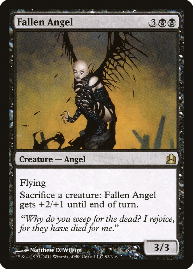 Fallen Angel [Commander 2011] | Gear Gaming Fayetteville