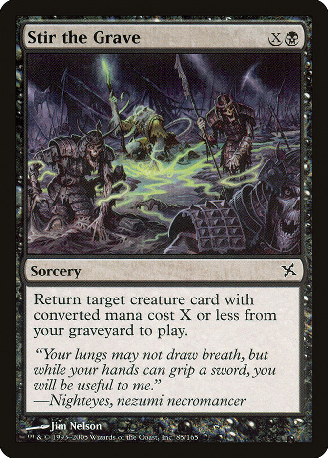 Stir the Grave [Betrayers of Kamigawa] | Gear Gaming Fayetteville