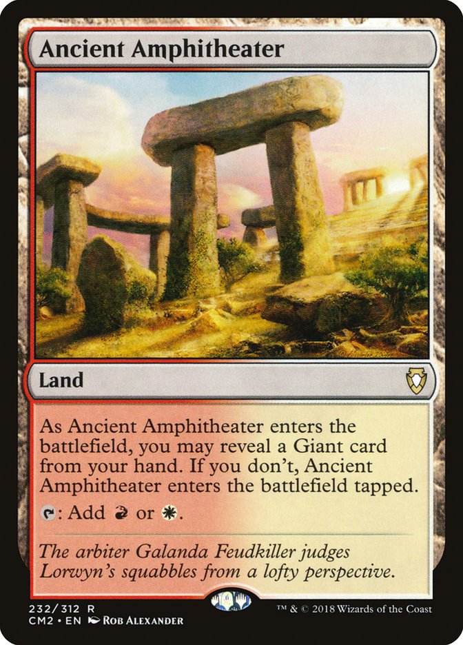 Ancient Amphitheater [Commander Anthology Volume II] | Gear Gaming Fayetteville