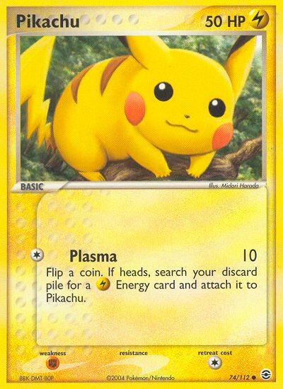 Pikachu (74/112) [EX: FireRed & LeafGreen] | Gear Gaming Fayetteville