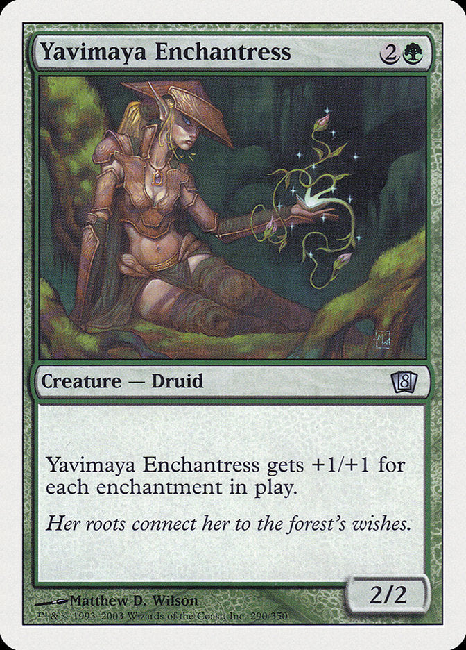 Yavimaya Enchantress [Eighth Edition] | Gear Gaming Fayetteville