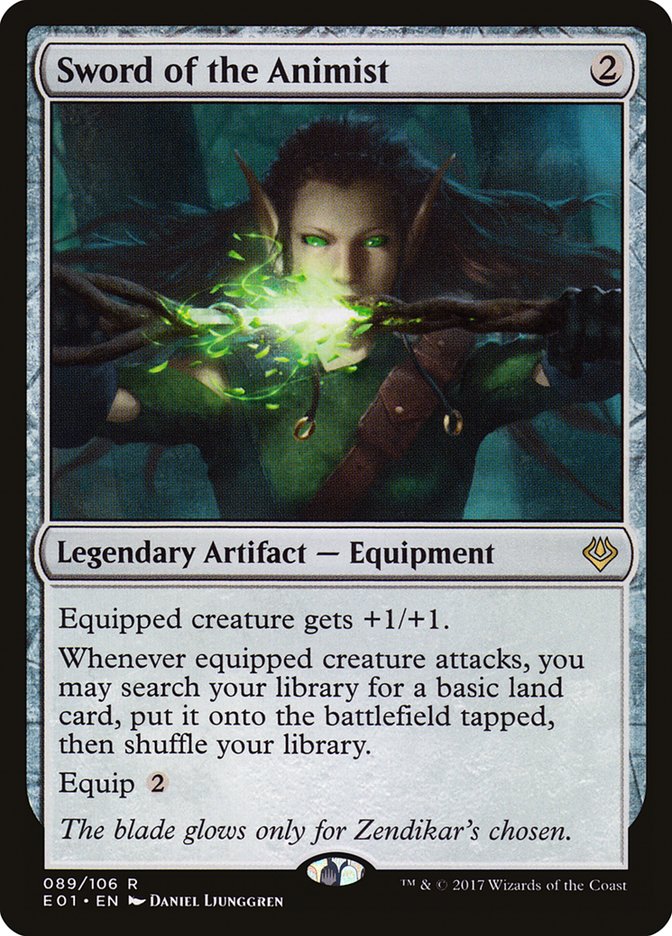 Sword of the Animist [Archenemy: Nicol Bolas] | Gear Gaming Fayetteville