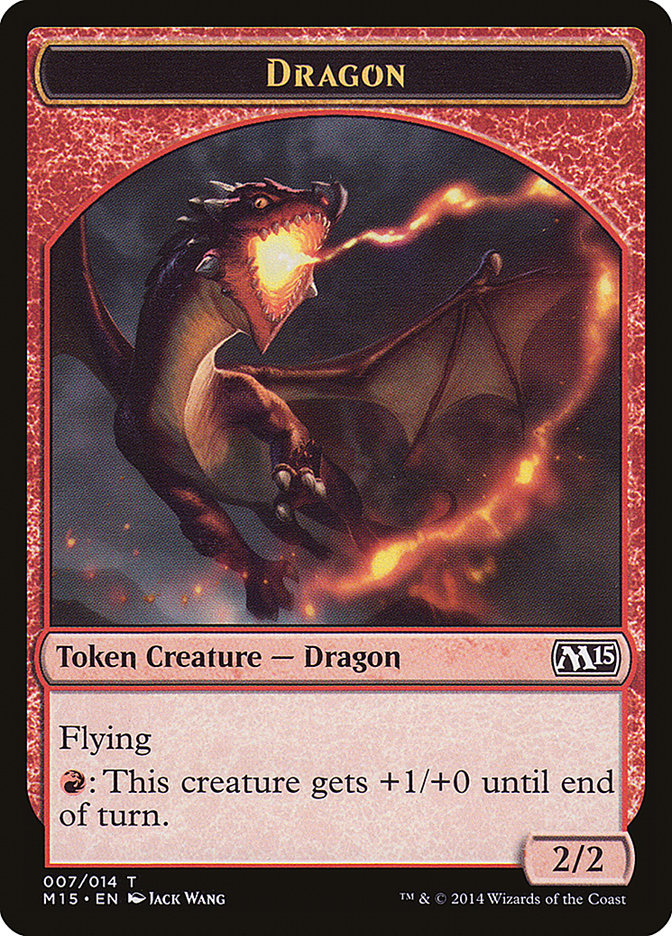 Dragon Token [Magic 2015 Tokens] | Gear Gaming Fayetteville