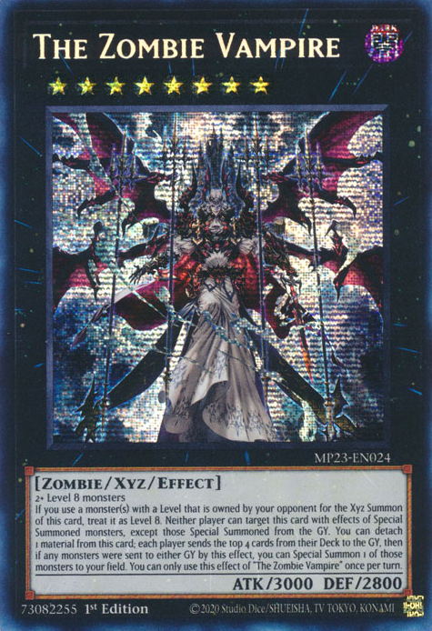 The Zombie Vampire [MP23-EN024] Prismatic Secret Rare | Gear Gaming Fayetteville