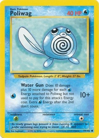 Poliwag (59/102) [Base Set Unlimited] | Gear Gaming Fayetteville