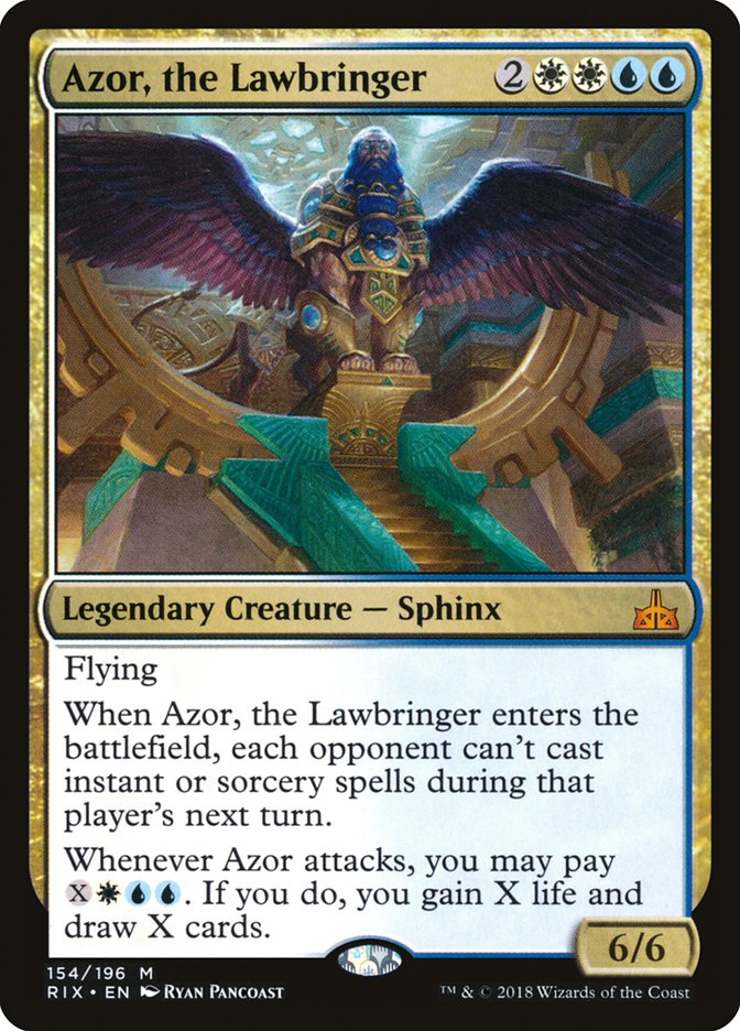 Azor, the Lawbringer [Rivals of Ixalan] | Gear Gaming Fayetteville