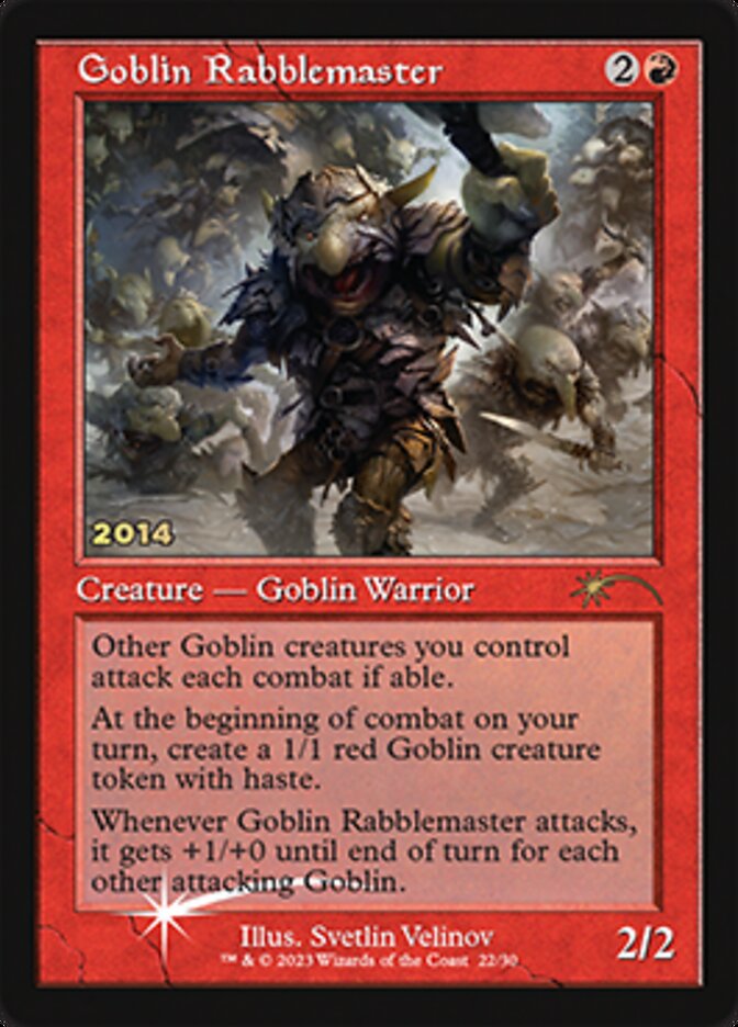 Goblin Rabblemaster [30th Anniversary Promos] | Gear Gaming Fayetteville