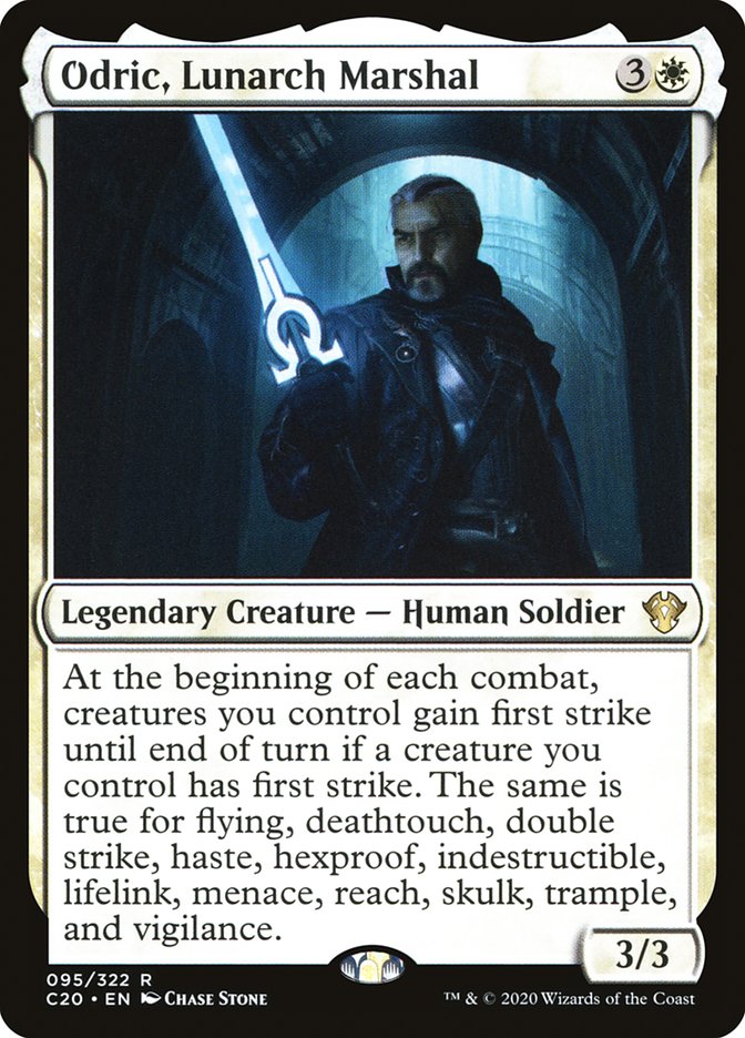 Odric, Lunarch Marshal [Commander 2020] | Gear Gaming Fayetteville