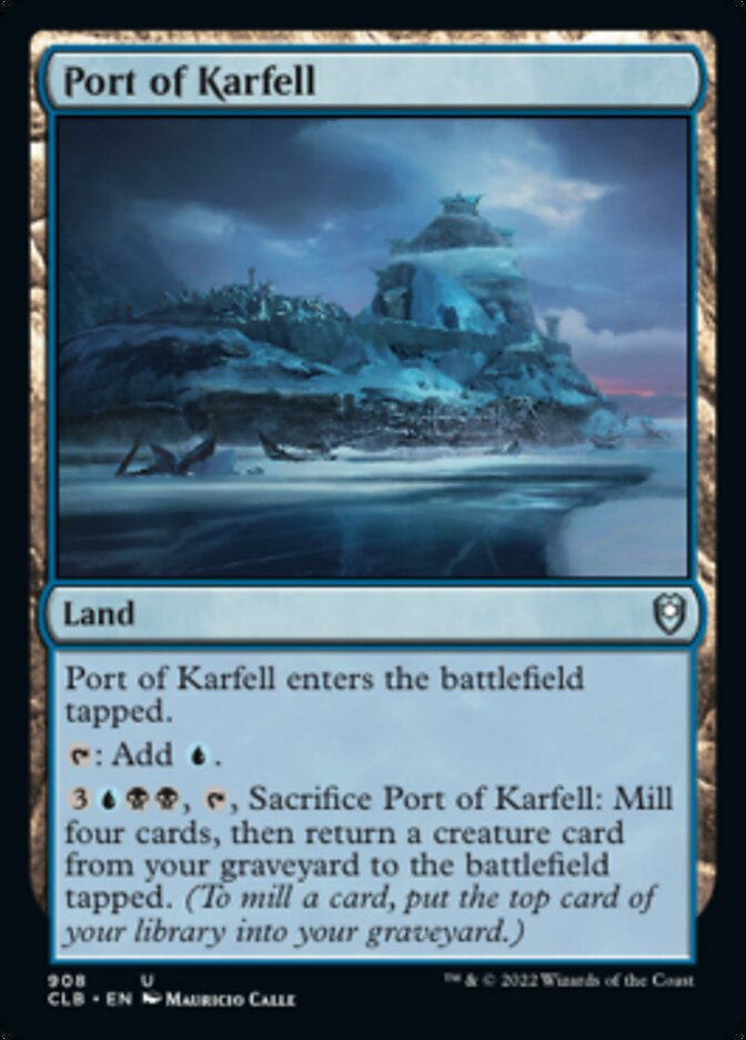 Port of Karfell [Commander Legends: Battle for Baldur's Gate] | Gear Gaming Fayetteville