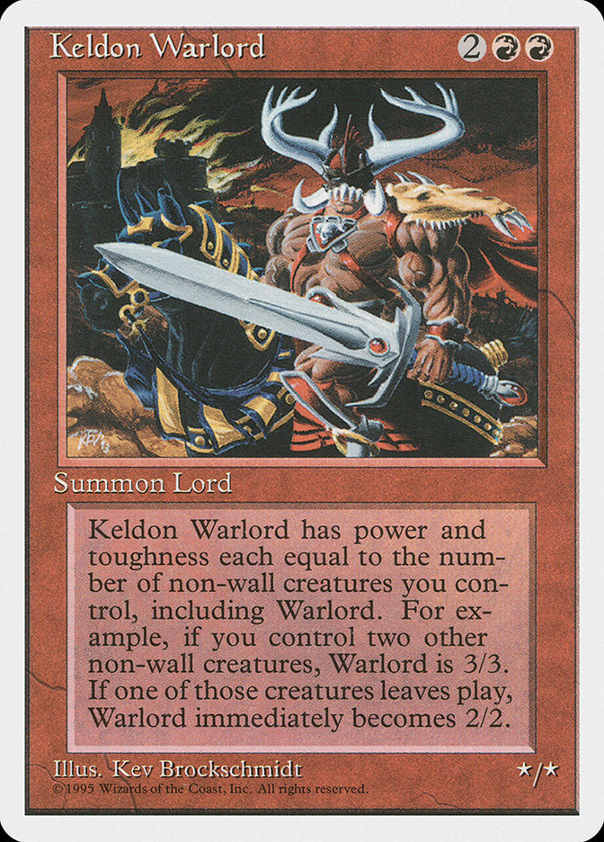 Keldon Warlord [Fourth Edition] | Gear Gaming Fayetteville