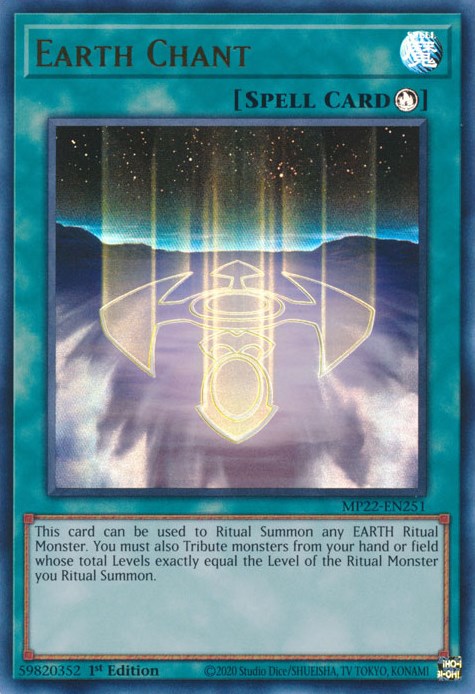 Earth Chant [MP22-EN251] Ultra Rare | Gear Gaming Fayetteville
