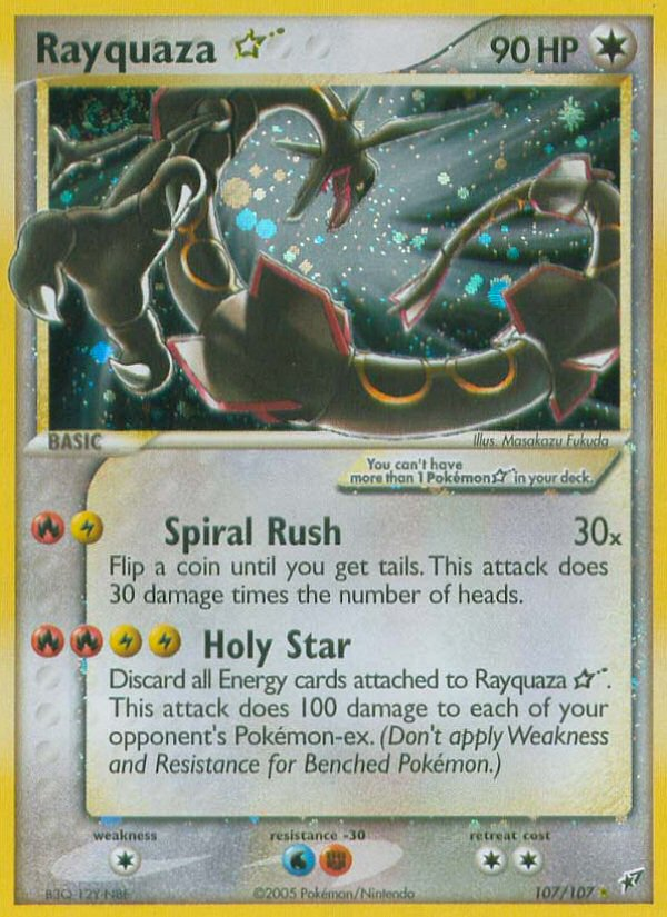 Rayquaza Star (107/107) [EX: Deoxys] | Gear Gaming Fayetteville