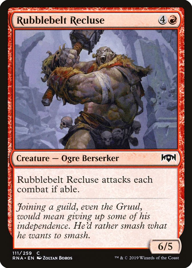 Rubblebelt Recluse [Ravnica Allegiance] | Gear Gaming Fayetteville