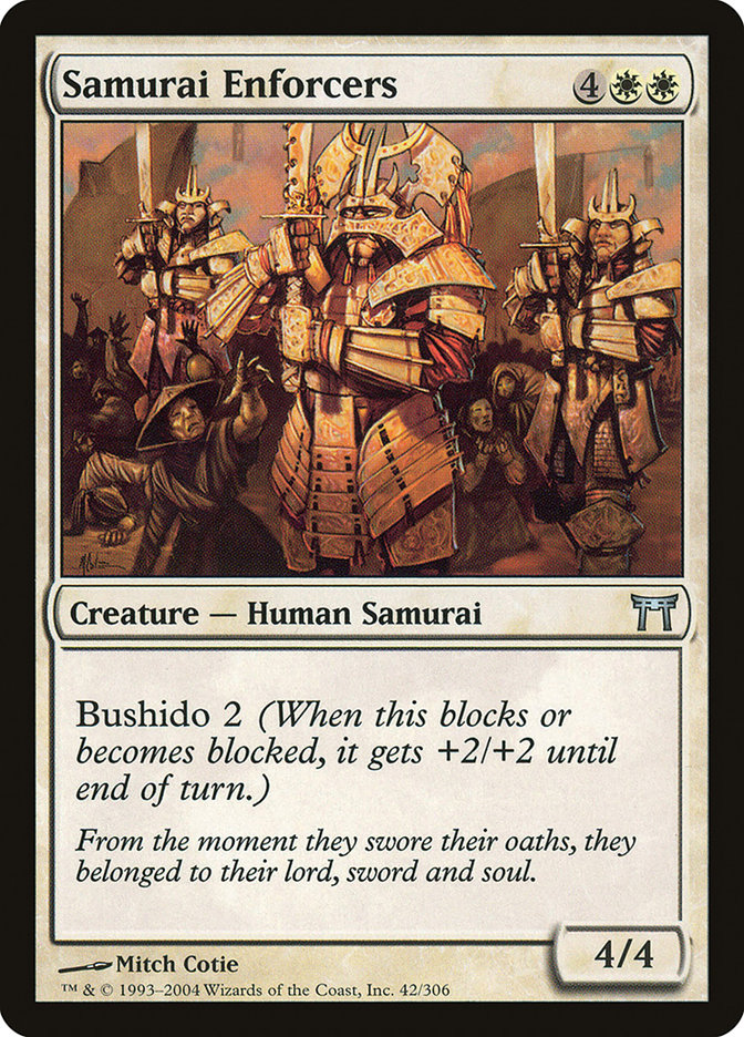 Samurai Enforcers [Champions of Kamigawa] | Gear Gaming Fayetteville