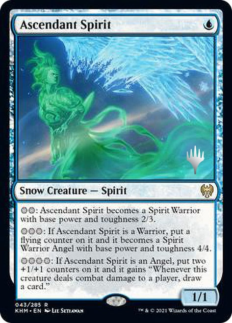 Ascendant Spirit (Promo Pack) [Kaldheim Promos] | Gear Gaming Fayetteville