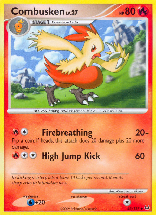 Combusken (45/127) [Platinum: Base Set] | Gear Gaming Fayetteville