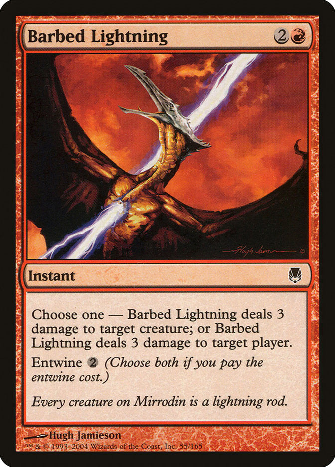 Barbed Lightning [Darksteel] | Gear Gaming Fayetteville