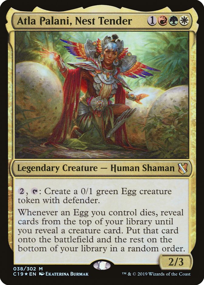 Atla Palani, Nest Tender [Commander 2019] | Gear Gaming Fayetteville