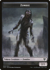 Human Soldier (003) // Zombie Double-Sided Token [Commander 2020 Tokens] | Gear Gaming Fayetteville