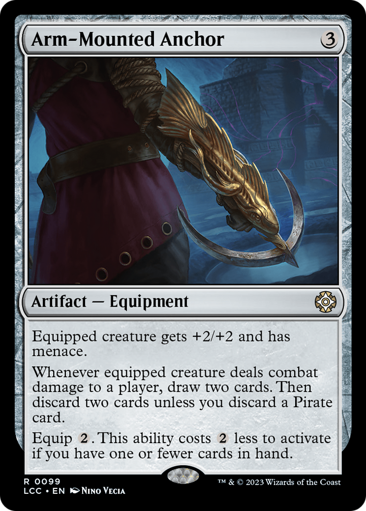 Arm-Mounted Anchor [The Lost Caverns of Ixalan Commander] | Gear Gaming Fayetteville