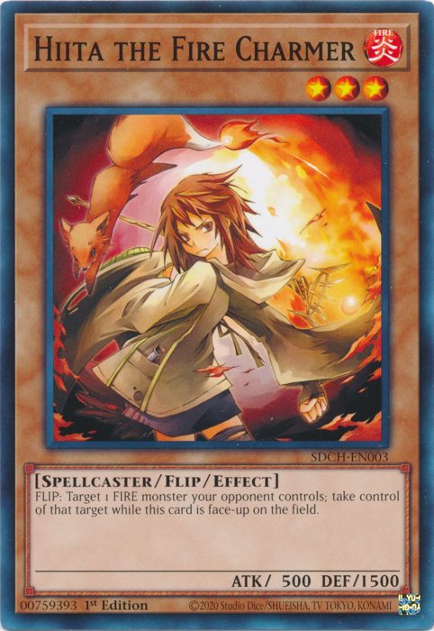 Hiita the Fire Charmer [SDCH-EN003] Common | Gear Gaming Fayetteville