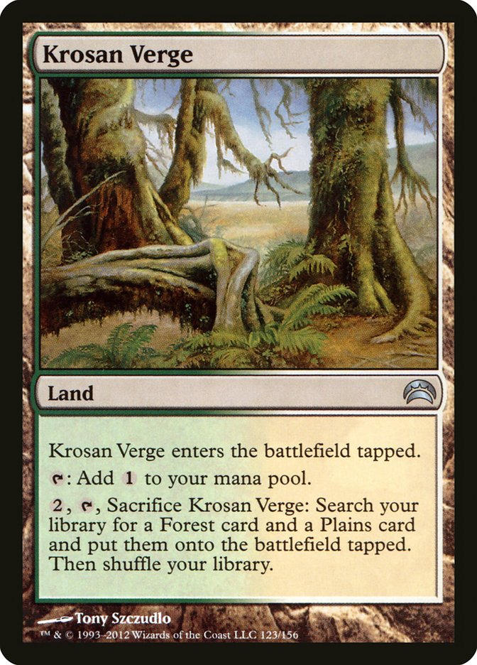Krosan Verge [Planechase 2012] | Gear Gaming Fayetteville