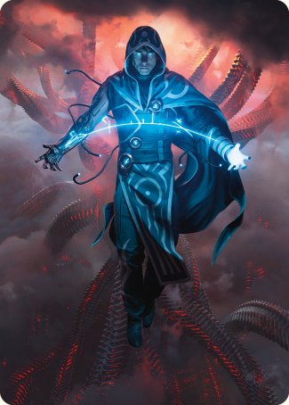 Jace, the Perfected Mind Art Card [Phyrexia: All Will Be One Art Series] | Gear Gaming Fayetteville