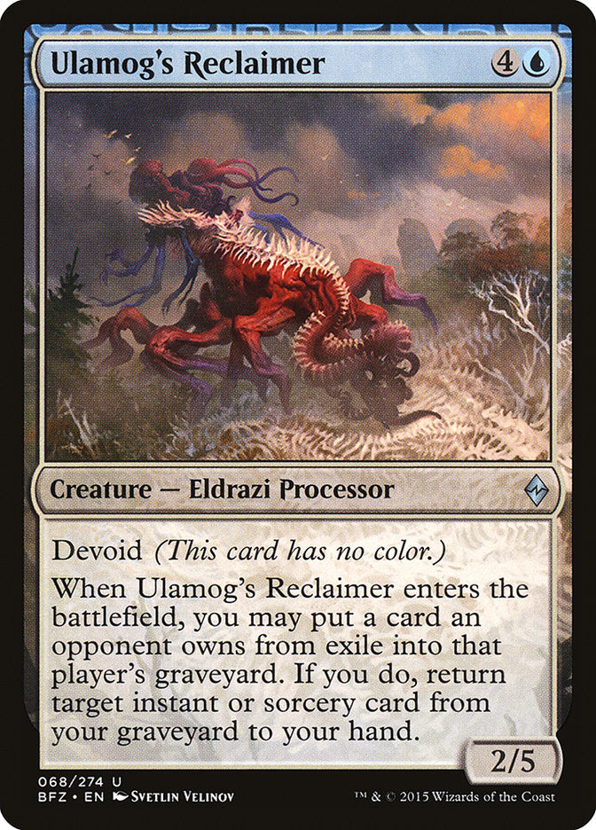 Ulamog's Reclaimer [Battle for Zendikar] | Gear Gaming Fayetteville