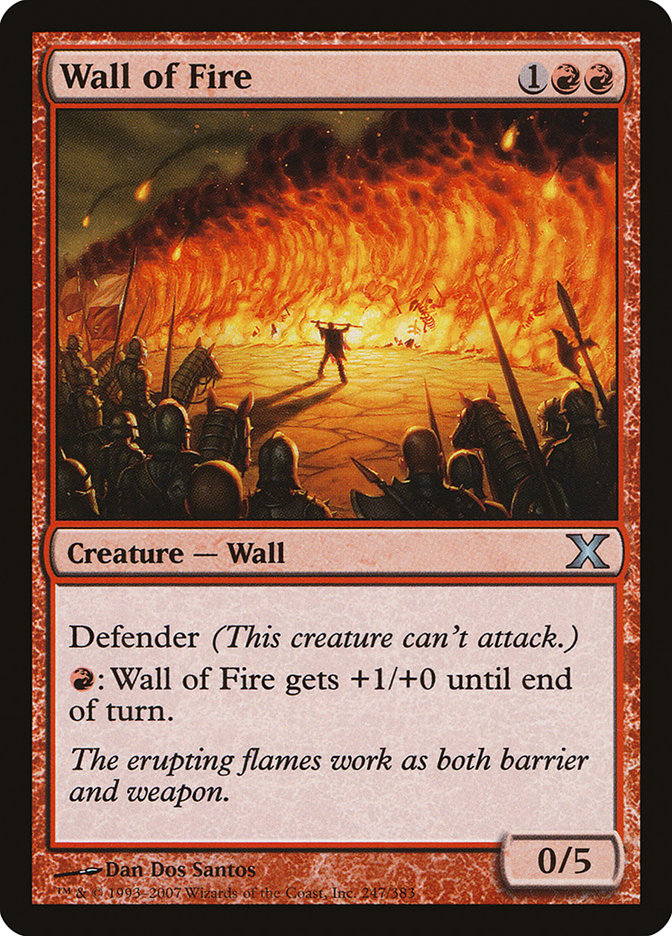 Wall of Fire [Tenth Edition] | Gear Gaming Fayetteville