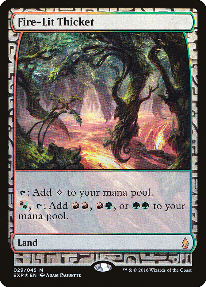 Fire-Lit Thicket [Zendikar Expeditions] | Gear Gaming Fayetteville