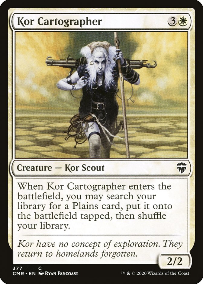 Kor Cartographer (377) [Commander Legends] | Gear Gaming Fayetteville