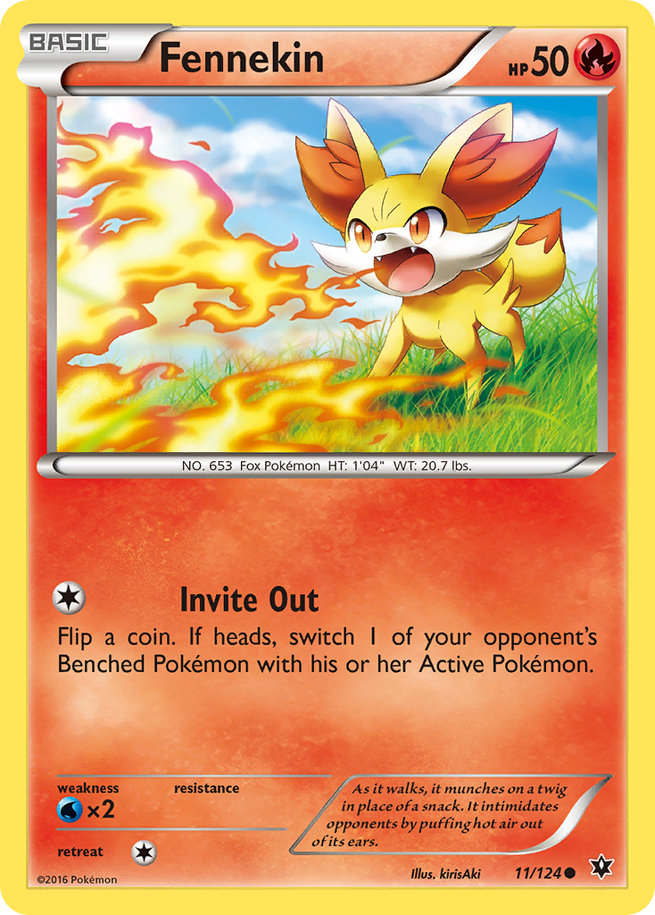 Fennekin (11/124) [XY: Fates Collide] | Gear Gaming Fayetteville